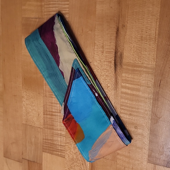 Colorful Abstract Print Shirt Dress - Picture 7 of 11